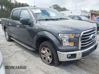 2017 Ford F-150 XL with VIN 1FTEW1EF3HFC44905, listed as a IAAI auction lot 41911628 with 66,413 mi miles. Bid and sale history available at carsss.com. Image 1.