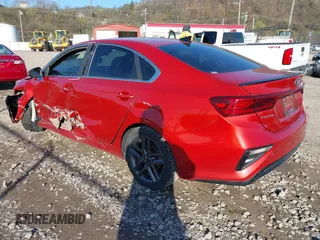 2019 Kia Forte EX with VIN 3KPF54AD7KE070948, listed as a IAAI auction lot 41982763 with 104,915 mi miles. Bid and sale history available at carsss.com. Image 3.