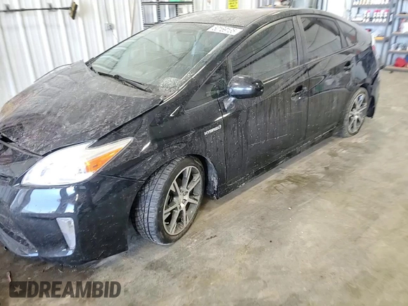 2012 Toyota Prius One with VIN JTDKN3DU2C5476346, listed as a Copart auction lot 50169135 with 127,810 mi miles and Non Repairable. Bid and sale history available at carsss.com. Image 11.
