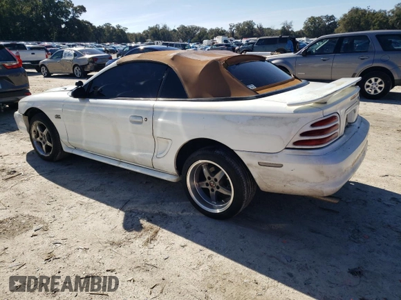1995 Ford Mustang z VIN 1FALP45T0SF152059, wystawiony jako Copart lot #41786005 z przebiegiem 133 906 mil mil oraz Szkoda całkowita • Salvage title. Historia ofert i sprzedaży dostępna na DreamBid. Obrazek 2.