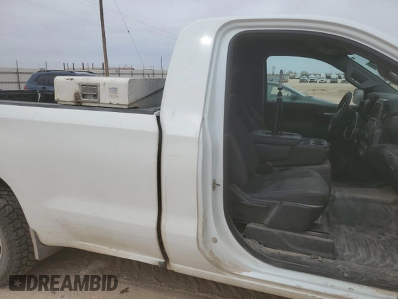 2021 Chevrolet Silverado 1500 Work Truck with VIN 3GCNWAEF5MG218282, listed as a Copart auction lot 48857315 with 79,642 mi miles and Salvage Title. Bid and sale history available at carsss.com. Image 10.