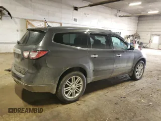 2015 Chevrolet Traverse LT with VIN 1GNKRGKD3FJ350577, listed as a Copart auction lot 51811645 with 215,276 mi miles and Clean Title. Bid and sale history available at carsss.com. Image 3.