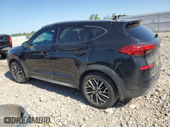 2020 Hyundai Tucson Ultimate with VIN KM8J3CALXLU131676, listed as a Copart auction lot 63118485 with 41,127 mi miles and Salvage title. Bid and sale history available at DreamBid. Image 2.