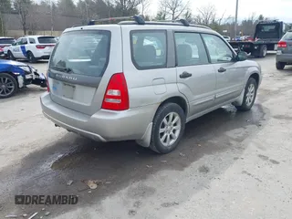 2005 Subaru Forester XS with VIN JF1SG65695H735272, listed as a IAAI auction lot 41949103 with 105,780 mi miles and . Bid and sale history available at DreamBid. Image 4.