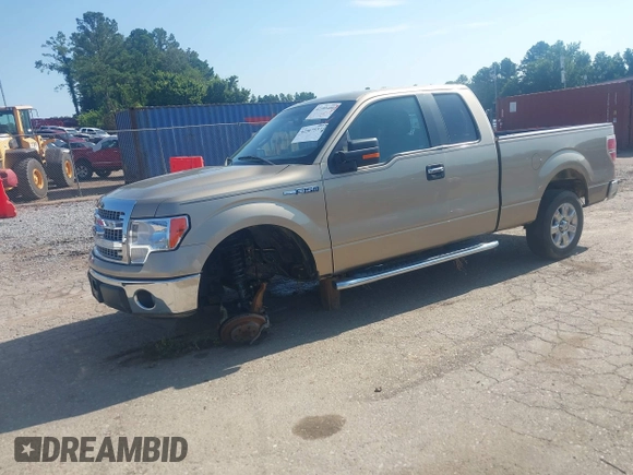 2013 Ford F-150 XL with VIN 1FTEX1CMXDFC62133, listed as a IAAI auction lot 42567537 with 132,668 mi miles and . Bid and sale history available at DreamBid. Image 2.