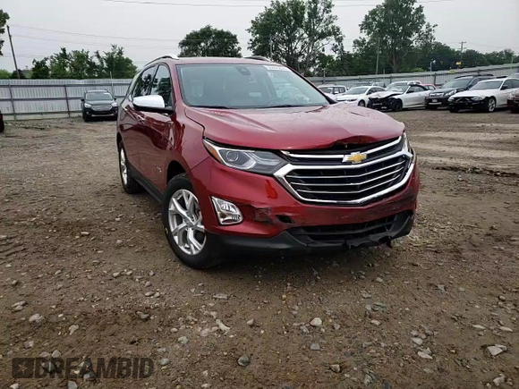2021 Chevrolet Equinox Premier with VIN 2GNAXXEVXM6151610, listed as a Copart auction lot 60805265 with 14,520 mi miles and Salvage title. Bid and sale history available at DreamBid. Image 14.