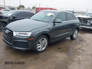 2018 Audi Q3 Premium Plus with VIN WA1JCCFS4JR001486, listed as a IAAI auction lot 41542514 with 70,112 mi miles. Bid and sale history available at carsss.com. Image 17.
