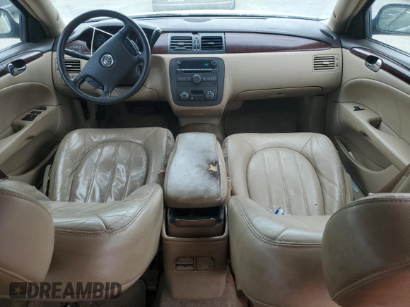 2008 Buick Lucerne CXL with VIN 1G4HD57228U172767, listed as a Copart auction lot 48984095 with 181,371 mi miles and Salvage Title. Bid and sale history available at DreamBid. Image 8.