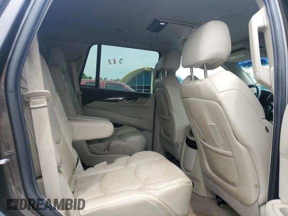 2020 Cadillac Escalade Luxury with VIN 1GYS4BKJ2LR101971, listed as a Copart auction lot 58312245 with 58,069 mi miles and Salvage title. Bid and sale history available at DreamBid. Image 11.