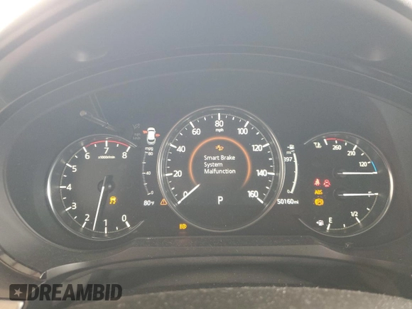 2021 Mazda CX-9 Grand Touring with VIN JM3TCBDY7M0506292, listed as a Copart auction lot 50516535 with 50,160 mi miles and Non repairable. Bid and sale history available at DreamBid. Image 9.