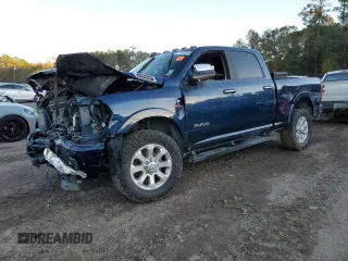 2020 Ram 2500 Laramie with VIN 3C6UR5FL2LG298211, listed as a Copart auction lot 77769564 with 0 mi miles and Salvage Title. Bid and sale history available at carsss.com. Image 1.
