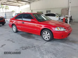 2000 Honda Civic EX z VIN 1HGEJ8248YL051596, wystawiony jako IAAI lot #42352863 z przebiegiem 139 208 mil mil oraz . Historia ofert i sprzedaży dostępna na DreamBid. Obrazek 1.