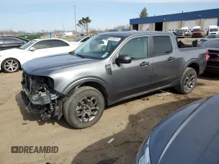 2022 Ford Maverick XL with VIN 3FTTW8F93NRA61219, listed as a Copart auction lot 48028675 with 37,570 mi miles and Salvage Title. Bid and sale history available at DreamBid. Image 1.