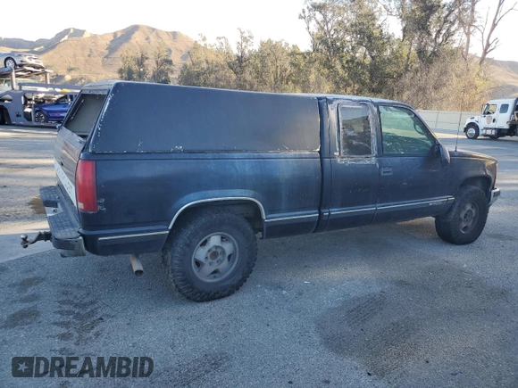 1997 Chevrolet Silverado 1500 with VIN 2GCEK19R3V1281262, listed as a Copart auction lot 41913745 with 218,949 mi miles and Clean Title. Bid and sale history available at DreamBid. Image 3.