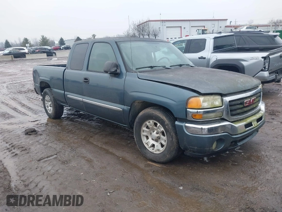 2006 GMC New Sierra 1500 SL with VIN 1GTEC19V96Z218895, listed as a IAAI auction lot 41493566 with 122,107 mi miles. Bid and sale history available at carsss.com. Image 1.