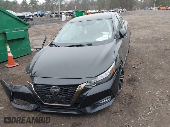 2020 Nissan Sentra SR with VIN 3N1AB8DV5LY218161, listed as a IAAI auction lot 41911624 with 36,973 mi miles and . Bid and sale history available at DreamBid. Image 12.
