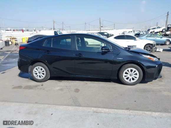 2019 Toyota Prius L Eco with VIN JTDKARFU3K3069075, listed as a IAAI auction lot 41622447 with 39,113 mi miles. Bid and sale history available at carsss.com. Image 13.
