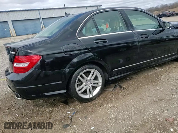 2014 Mercedes-Benz C 300 Sport with VIN WDDGF8AB2EA950282, listed as a Copart auction lot 52581065 with 84,664 mi miles and Salvage Title. Bid and sale history available at DreamBid. Image 13.
