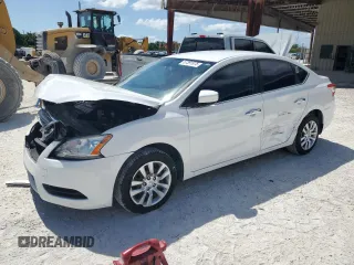 2015 Nissan Sentra SV z VIN 3N1AB7AP5FL676025, wystawiony jako Copart lot #57391875 z przebiegiem 117 119 mil mil oraz Szkody całkowita. Historia ofert i sprzedaży dostępna na DreamBid. Obrazek 1.