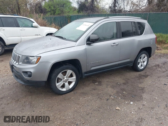 2017 Jeep Compass Sport with VIN 1C4NJCBA4HD123718, listed as a IAAI auction lot 41986191 with 140,109 mi miles and . Bid and sale history available at DreamBid. Image 17.