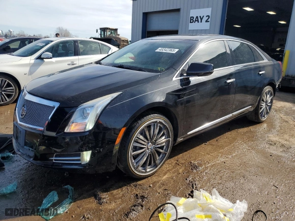 2013 Cadillac XTS Luxury with VIN 2G61P5S33D9127652, listed as a Copart auction lot 48342365 with 54,160 mi miles and Salvage Title. Bid and sale history available at carsss.com. Image 1.