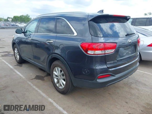 2016 Kia Sorento LX with VIN 5XYPG4A3XGG117695, listed as a IAAI auction lot 42158518 with 86,318 mi miles. Bid and sale history available at carsss.com. Image 3.