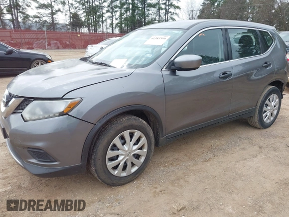 2016 Nissan Rogue SV with VIN KNMAT2MT9GP687315, listed as a IAAI auction lot 41589396 with 143,799 mi miles and . Bid and sale history available at DreamBid. Image 17.