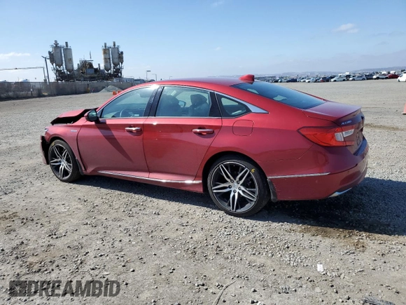 2021 Honda Accord Touring with VIN 1HGCV3F99MA009495, listed as a Copart auction lot 54796265 with 16,698 mi miles and Salvage title. Bid and sale history available at DreamBid. Image 2.