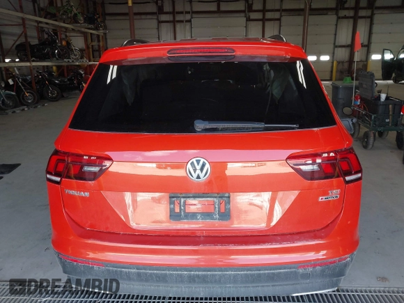 2018 Volkswagen Tiguan S with VIN 3VV0B7AX4JM019424, listed as a IAAI auction lot 41868852 with 50,889 mi miles and . Bid and sale history available at DreamBid. Image 17.