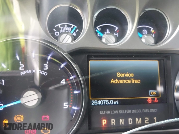 2013 Ford F-250 XL z VIN 1FT7W2BT4DEB27388, wystawiony jako IAAI lot #42244172 z przebiegiem 264 075 mil mil oraz . Historia ofert i sprzedaży dostępna na DreamBid. Obrazek 15.