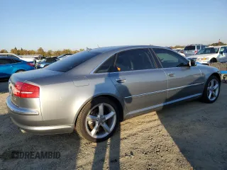 2009 Audi A8 L 4.2L with VIN WAUMV94E79N008753, listed as a Copart auction lot 78772714 with 116,378 mi miles and Salvage Title. Bid and sale history available at carsss.com. Image 3.