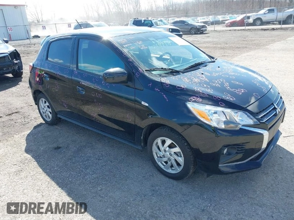 2024 Mitsubishi Mirage ES z VIN ML32AUHJ3RH005771, wystawiony jako IAAI lot #41794179 z przebiegiem 10 879 mil mil oraz . Historia ofert i sprzedaży dostępna na DreamBid. Obrazek 1.