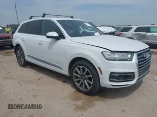 2017 Audi Q7 Premium Plus with VIN WA1LAAF77HD031992, listed as a IAAI auction lot 42058343 with 99,827 mi miles and . Bid and sale history available at DreamBid. Image 1.