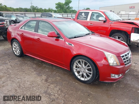 2013 Cadillac CTS Performance with VIN 1G6DK5E3XD0117945, listed as a IAAI auction lot 42341416 with 67,428 mi miles and . Bid and sale history available at DreamBid. Image 1.
