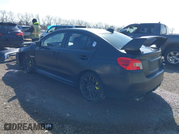 2019 Subaru WRX STI with VIN JF1VA2R62K9815973, listed as a IAAI auction lot 41690694 with 48,237 mi miles. Bid and sale history available at carsss.com. Image 3.