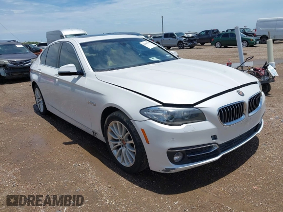 2014 BMW 5 Series 528i z VIN WBA5A5C5XED501949, wystawiony jako IAAI lot #42487130 z przebiegiem 142 445 mil mil oraz . Historia ofert i sprzedaży dostępna na DreamBid. Obrazek 1.