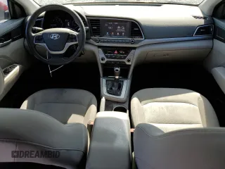 2018 Hyundai Elantra SEL with VIN 5NPD84LF5JH221874, listed as a Copart auction lot 54528095 with 76,122 mi miles and Salvage Title. Bid and sale history available at DreamBid. Image 8.