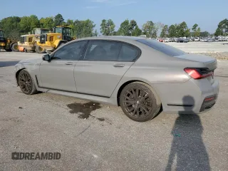 2020 BMW 7 Series 740i xDrive z VIN WBA7T4C02LGF97205, wystawiony jako Copart lot #69569084 z przebiegiem Nie podano mil oraz Szkoda całkowita • Salvage title. Historia ofert i sprzedaży dostępna na DreamBid. Obrazek 2.