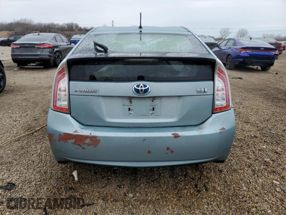 2014 Toyota Prius Four with VIN JTDKN3DU6E1735527, listed as a Copart auction lot 50796285 with 442,688 mi miles and Salvage Title. Bid and sale history available at carsss.com. Image 6.