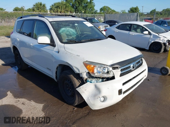 2008 Toyota RAV4 Ltd with VIN JTMBK31V585058568, listed as a IAAI auction lot 42049063 with 1 mi miles. Bid and sale history available at carsss.com. Image 1.