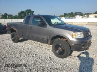 2007 Ford F-150 STX with VIN 1FTRX14W87FB44328, listed as a Copart auction lot 65036455 with 102,334 mi miles and Clean title. Bid and sale history available at DreamBid. Image 4.