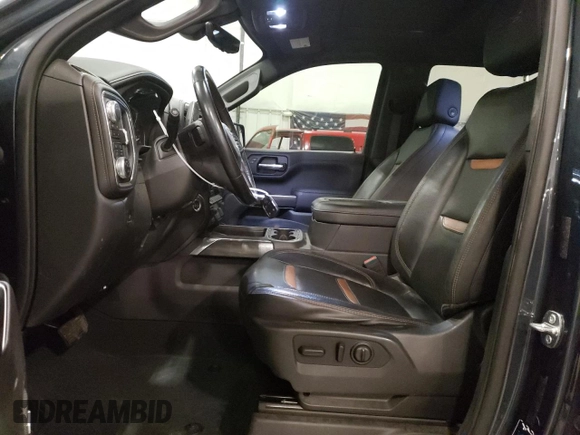 2020 GMC Sierra 1500 with VIN DPSMN181385, listed as a Copart auction lot 51716844 with 33,835 mi miles and Salvage Title. Bid and sale history available at DreamBid. Image 7.