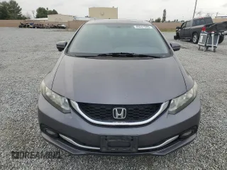 2015 Honda Civic Sedan EX-L with VIN 2HGFB2F9XFH528723, listed as a Copart auction lot 45241585 with 190,630 mi miles and Salvage Title. Bid and sale history available at carsss.com. Image 5.