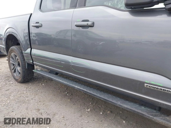 2023 Ford F-150 XL with VIN 1FTFW1ED2PFB98355, listed as a IAAI auction lot 42000505 with 14,777 mi miles and . Bid and sale history available at carsss.com. Image 18.