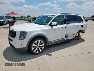 2020 Kia Telluride S z VIN 5XYP64HC6LG093091, wystawiony jako Copart lot #54910805 z przebiegiem 76 744 mil mil oraz Czysty tytuł • Clean title. Historia ofert i sprzedaży dostępna na DreamBid. Obrazek 1.