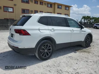 2022 Volkswagen Tiguan SE with VIN 3VV3B7AX4NM147469, listed as a Copart auction lot 59150175 with 100,307 mi miles and Salvage title. Bid and sale history available at DreamBid. Image 3.