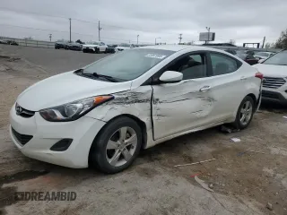2011 Hyundai Elantra GLS with VIN 5NPDH4AE8BH049156, listed as a Copart auction lot 51087995 with 56,529 mi miles and Salvage Title. Bid and sale history available at carsss.com. Image 1.
