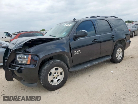 2014 Chevrolet Tahoe LT with VIN 1GNSCBE07ER215101, listed as a Copart auction lot 59045195 with 72,710 mi miles and Salvage title. Bid and sale history available at DreamBid. Image 1.