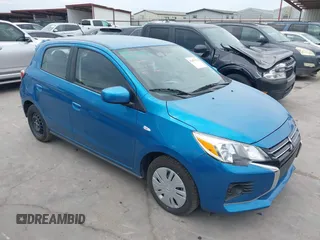 2024 Mitsubishi Mirage ES z VIN ML32AUHJ8RH027121, wystawiony jako IAAI lot #42475154 z przebiegiem 6 985 mil mil oraz . Historia ofert i sprzedaży dostępna na DreamBid. Obrazek 1.
