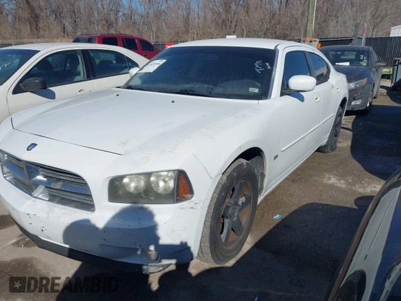 2010 Dodge Charger SXT with VIN 2B3CA3CV8AH298184, listed as a IAAI auction lot 41659996 with 191,234 mi miles and . Bid and sale history available at DreamBid. Image 2.